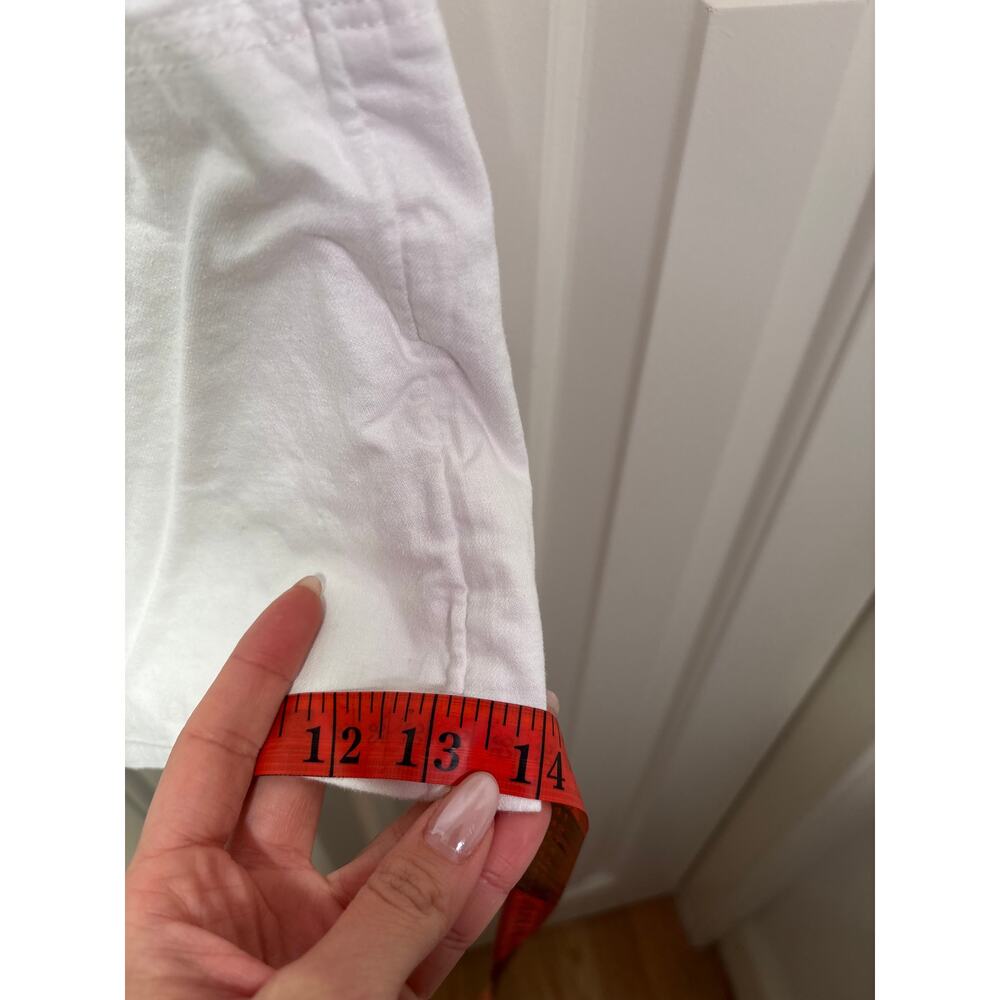 Banana Republic White Wide-Leg Cropped Pants S - Picture 6 of 8
